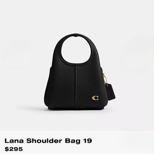 CCY32 Coach Lana Shoulder Bag Negro